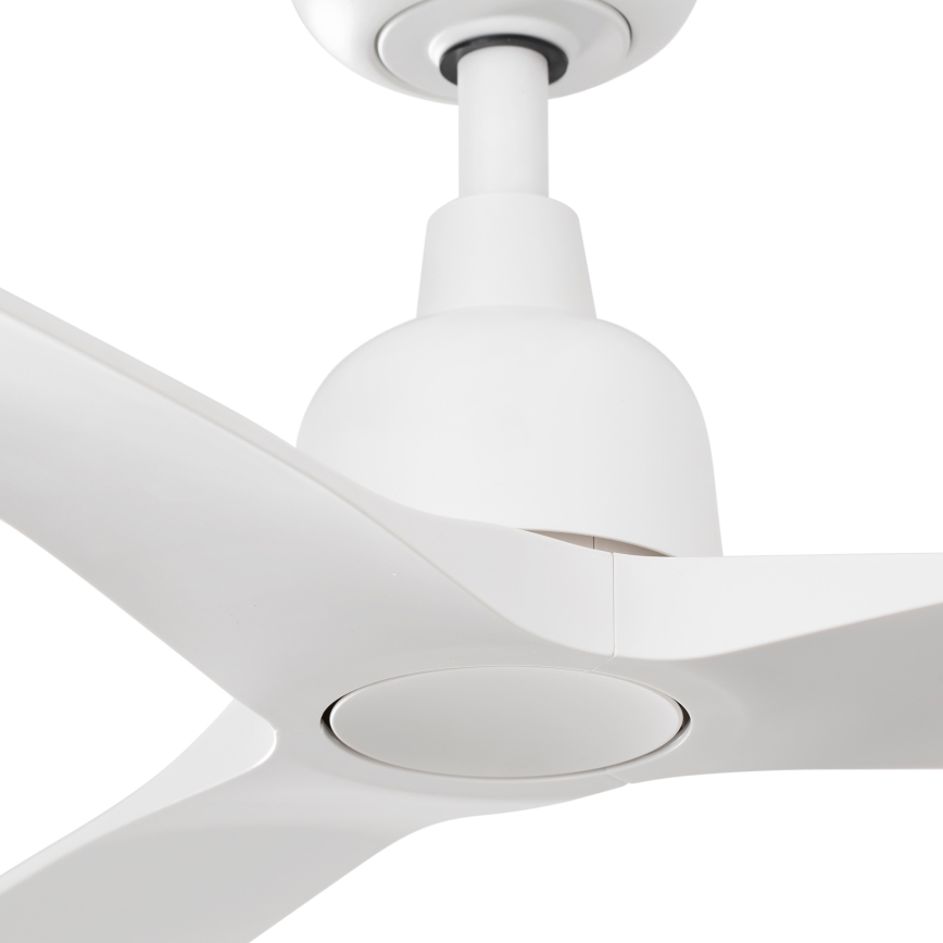 FARO 34363WT - Deckenventilator OUTWOOD L weiß Durchmesser 150 cm Wi-Fi Tuya IP44 + Fernbedienung