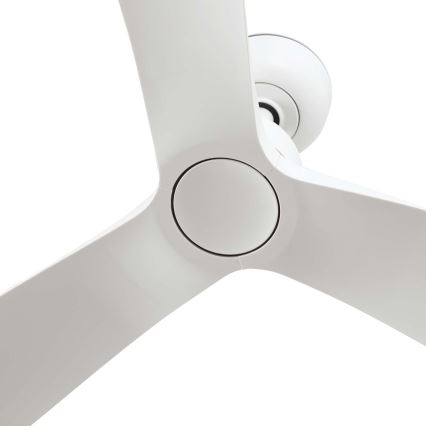 FARO 34363WT - Deckenventilator OUTWOOD L weiß Durchmesser 150 cm Wi-Fi Tuya IP44 + Fernbedienung