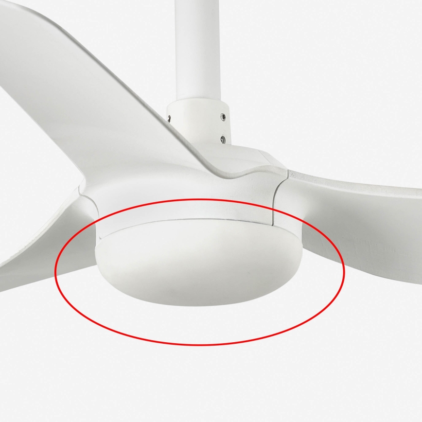 FARO 3R773 - Ersatzabdeckung für Ventilator MINI PUNT Ø 12 cm, weiß