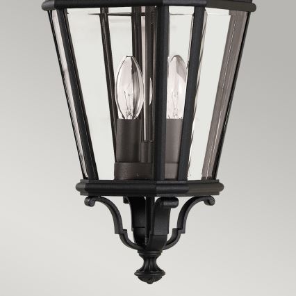 Feiss - Außenleuchte an Kette COTSWOLD LANE 2xE14/60W/230V IP23 Schwarz