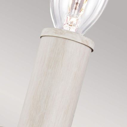Feiss - Wandleuchte HARTSVILLE 1xE14/40W/230V beige/braun