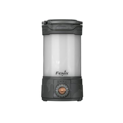 Fenix CL26RPROCAM - Tragbare, aufladbare LED-Leuchte mit Dimm-Funktion LED/USB IP66 650 lm 408 h 5000 mAh grau