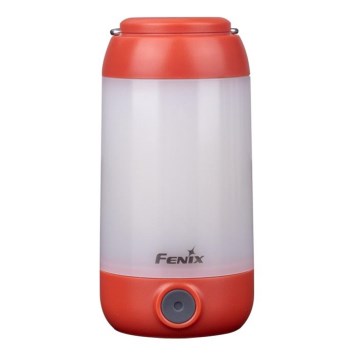 Fenix CL26RRED - Tragbare, aufladbare LED-Leuchte mit Dimm-Funktion LED/USB/2xCR123A IP66 400 lm 400 h 2600 mAh orange