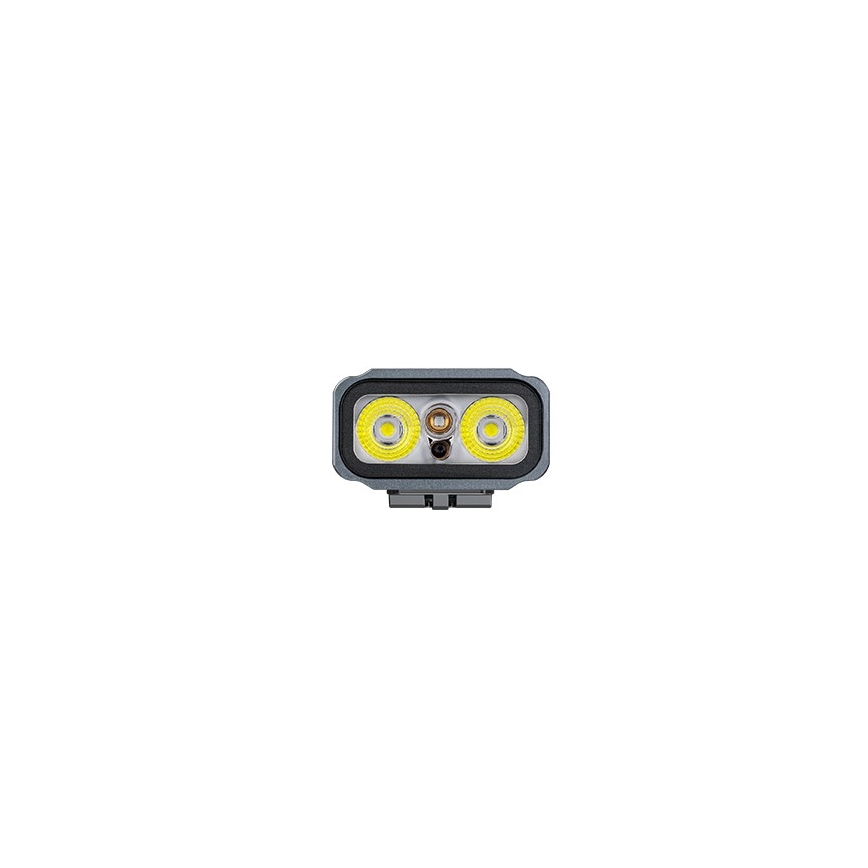 Fenix E06RGRY - Dimmbare, aufladbare LED-Taschenlampe UV LED/USB IP66 700 glänzend 60 h 750 mAh grau