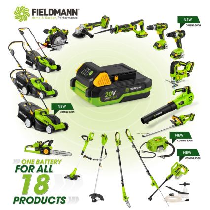 Fieldmann - Akku-Winkelschleifer 20V