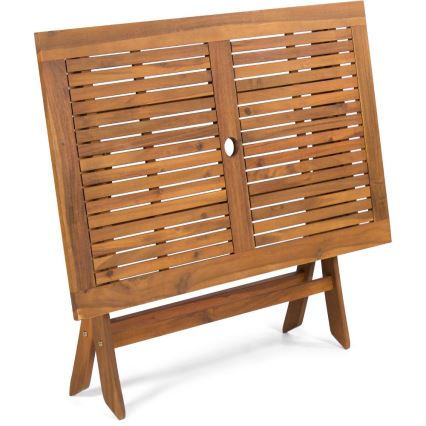 Fieldmann - Klapptisch für den Garten 120x70 cm Akazie