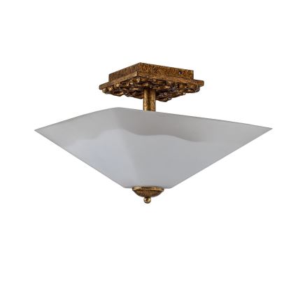 Flambeau STAR-F-S-DG - Deckenleuchte STAR 2xE27/40W/230V kupferfarben