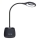 Flexible, aufladbare LED-Tischleuchte mit Dimm-Funktion LUSIA LED/5W/5V 3000/4000K 1200 mAh schwarz