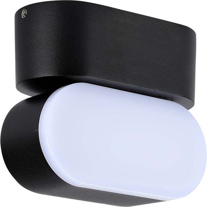 Flexible LED-Outdoor-Wandleuchte LED/5W/230V 4000K IP65 schwarz