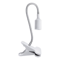Flexibler Tischlampen-Clip für Pflanzenzucht PLANTY 1xE27/30W/230V Weiß
