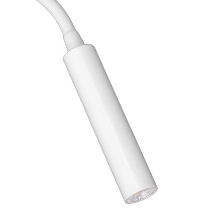 Flexibles Tischlämpchen ARDEN 1xG9/8W/230V Weiß