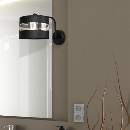 Flexibles Leuchtmittel ULTIMO 1xE27/60W/230V Schwarz