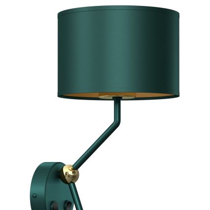 Flexibles Leuchtmittel VERDE 1xE27/60W/230V + 1xGU10-MR11/7W grün
