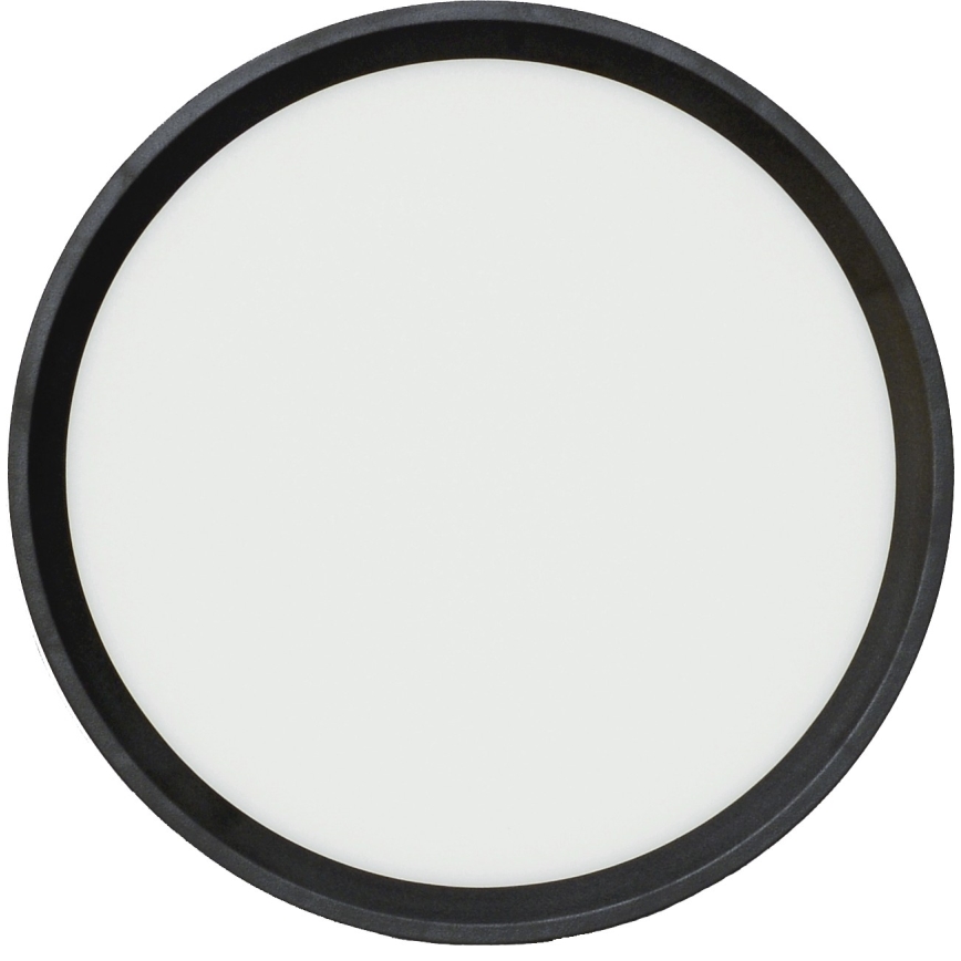 Fulgur 41811 - LED-Deckenleuchte NOMY LED/18W/230V 3000/4000/6000K IP40 d 23 cm schwarz