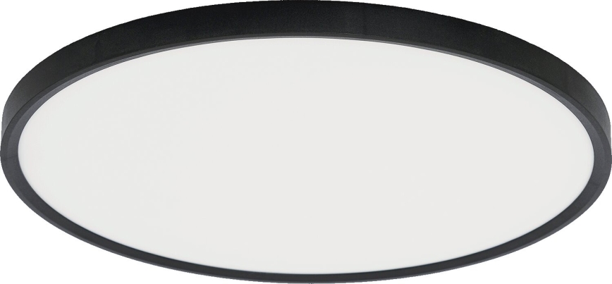 Fulgur s-43040 - dimmbare LED-Deckenleuchte NOMY-RC LED/40W/230V 3000/4000/6500K Ø 50 cm IP40 schwarz + Fernbedienung