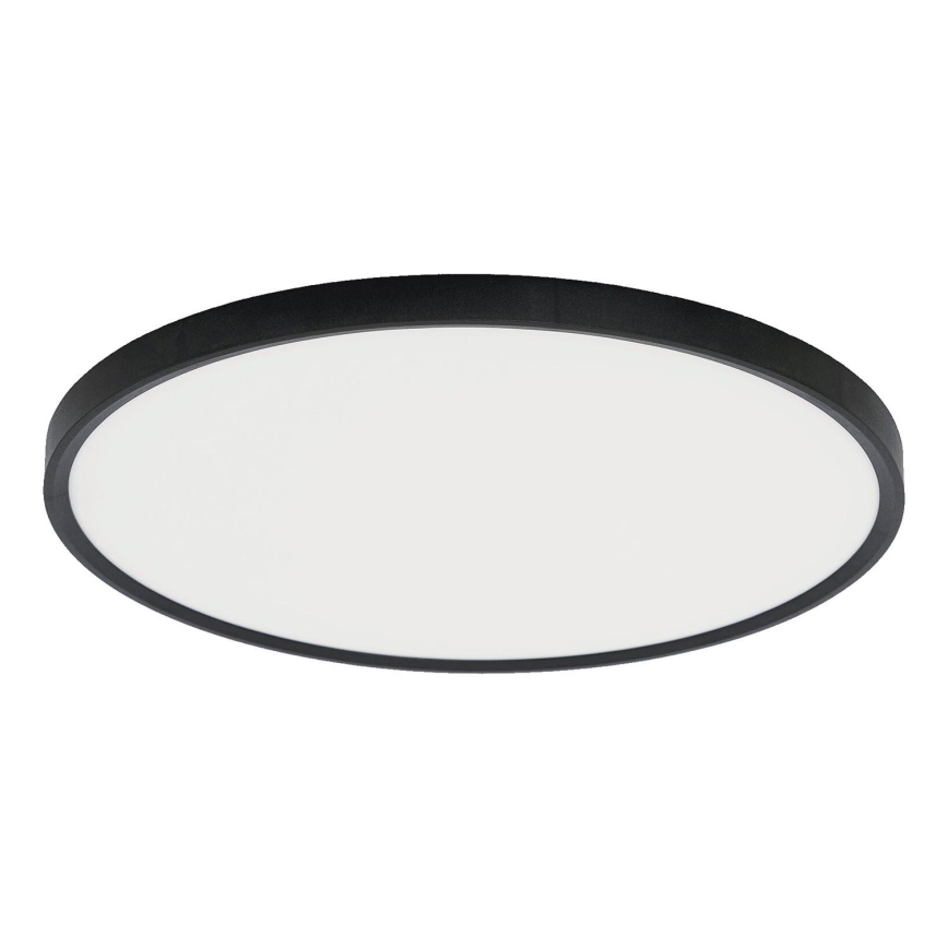Fulgur s-43042 - dimmbare LED-Deckenleuchte NOMY-RC LED/50W/230V 3000/4000/6500K Ø 60 cm IP40 schwarz + Fernbedienung