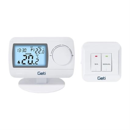 Funkthermostat 2xAA + 230V
