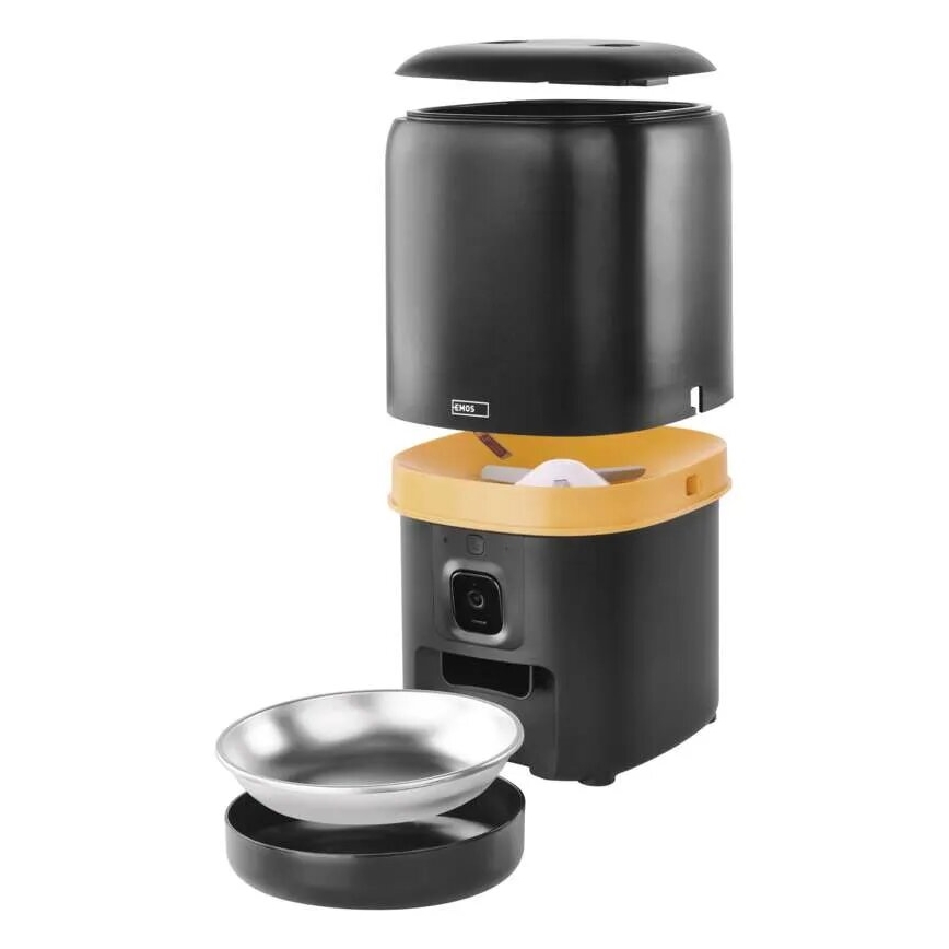 Futterautomat mit Mikrofon und Kamera 4l/5V/3xD Wi-Fi