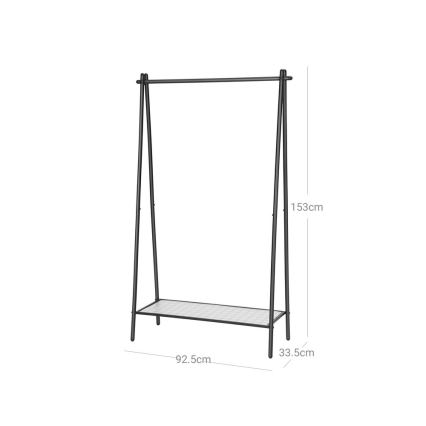 Garderobenständer LINEA, schwarz