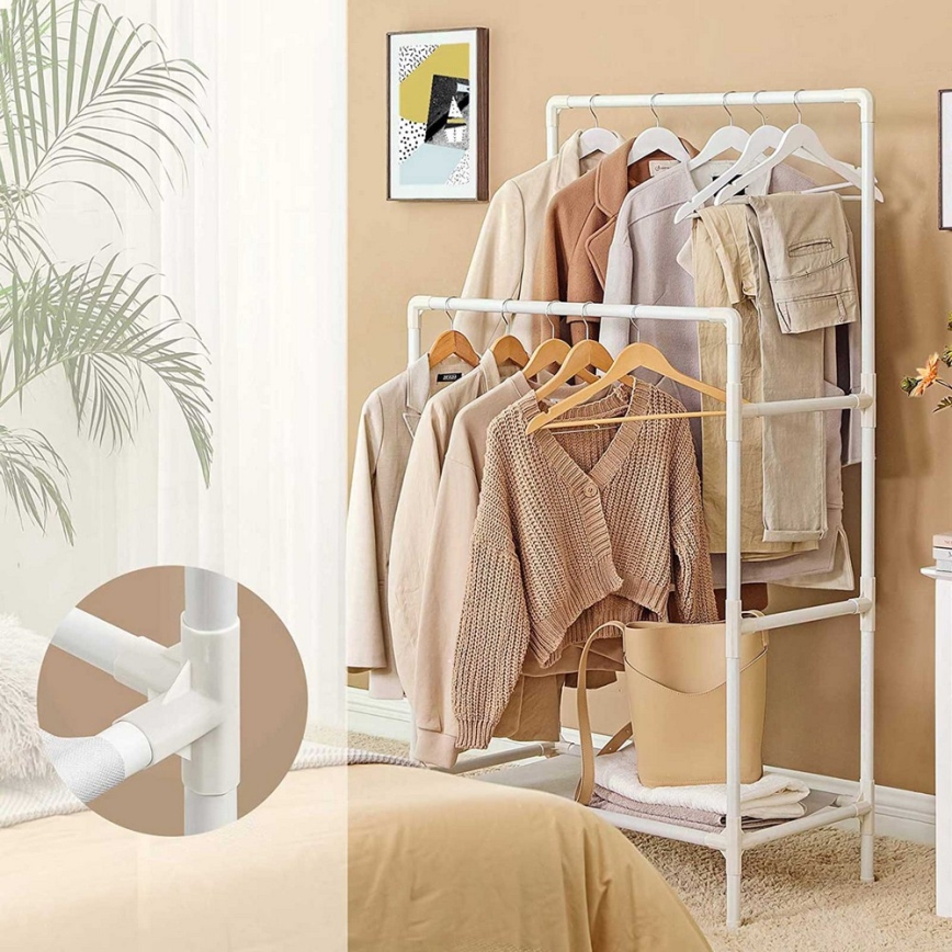 Garderobenständer LINEA, weiß