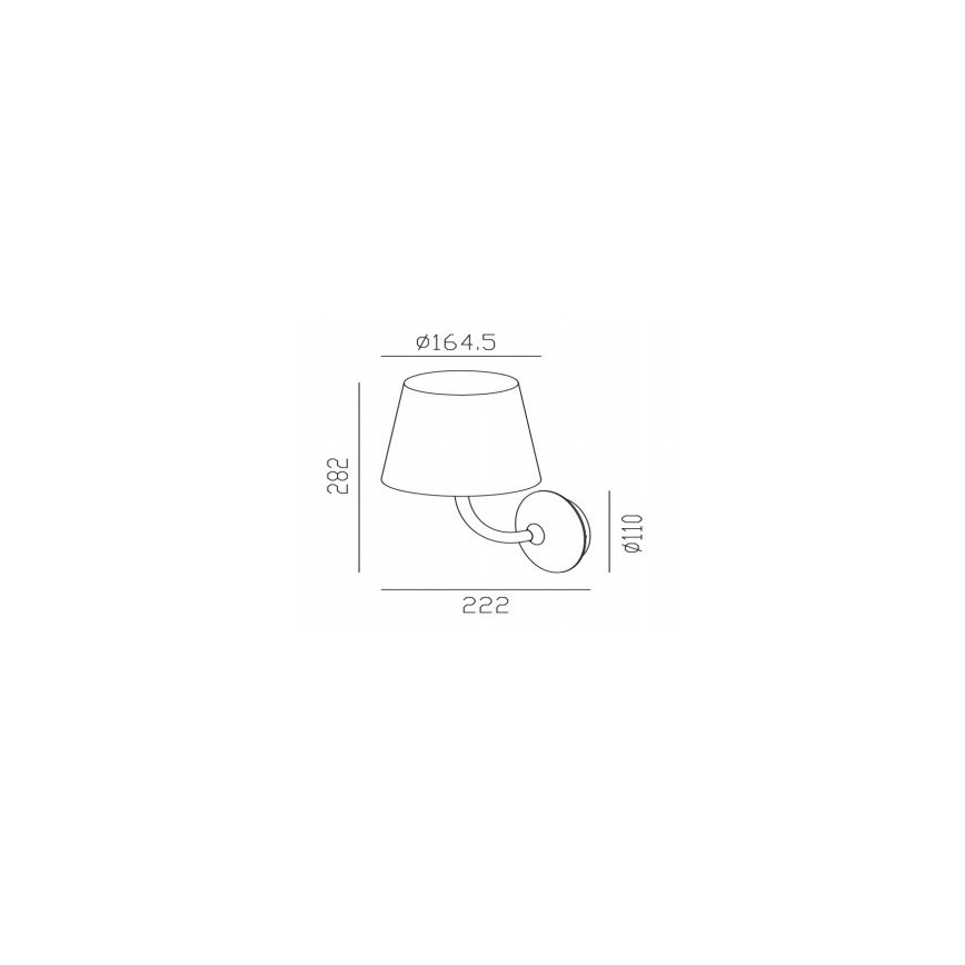 Gardino LX1791 - LED Außenwandleuchte VIOLA LED/7W/230V IP65