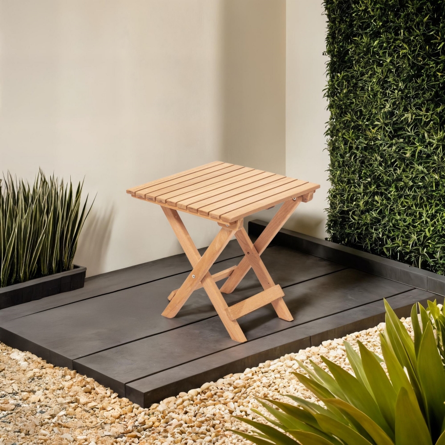 Gartentisch 40x40 cm Buche