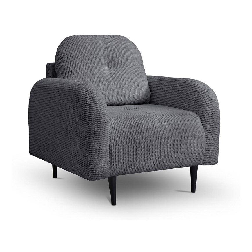 Gepolsterter Sessel CLOUDY grau