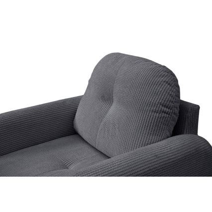 Gepolsterter Sessel CLOUDY grau