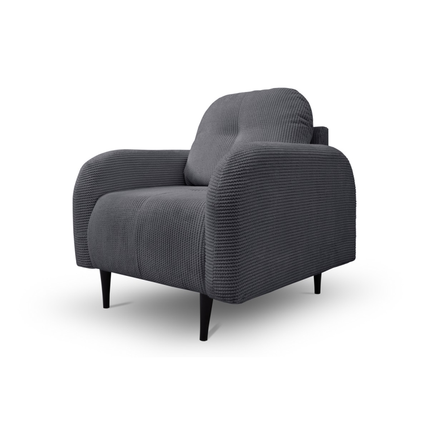 Gepolsterter Sessel CLOUDY grau