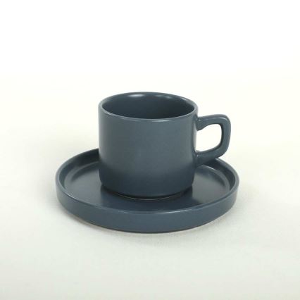 Geschirrset 20 Stück bunt/Steingut