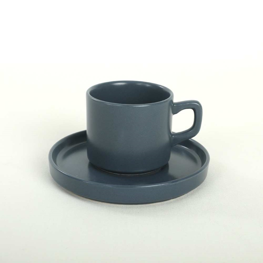 Geschirrset 20 Stück bunt/Steingut