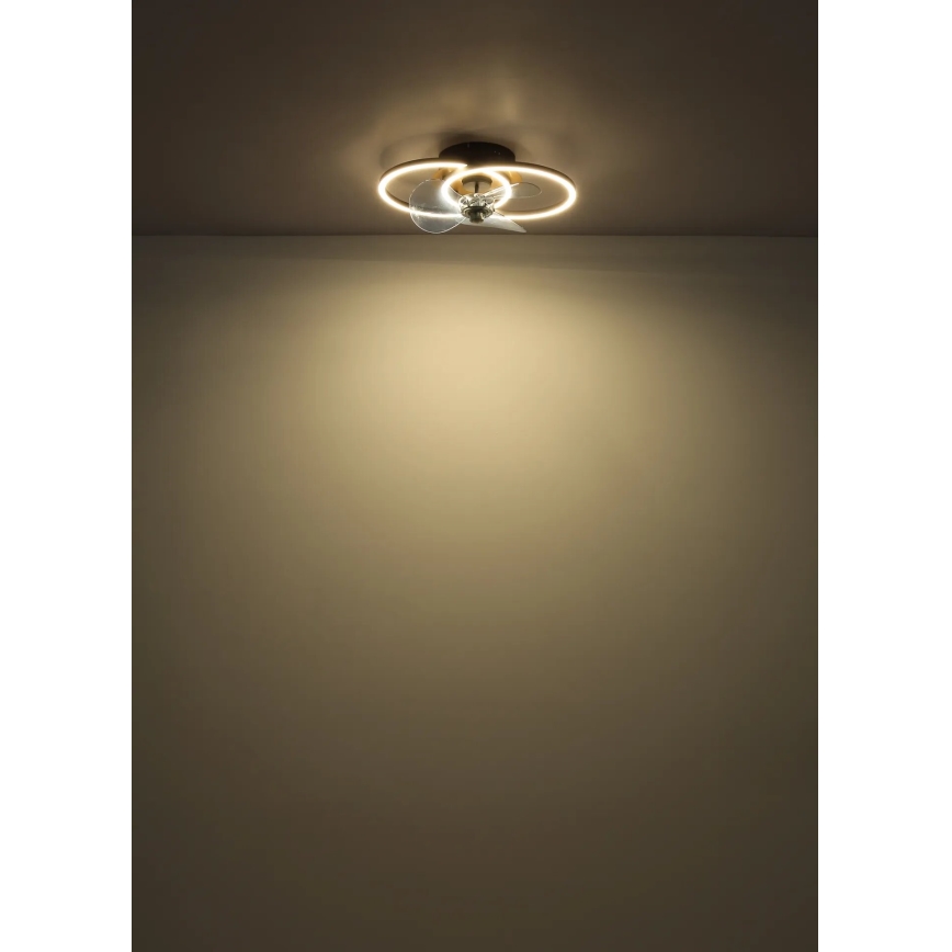 Globo - LED dimmbarer Deckenventilator LED/24W/230V 2700-6500K + Fernbedienung
