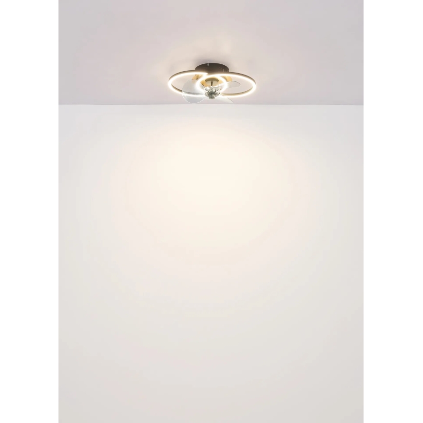 Globo - LED dimmbarer Deckenventilator LED/24W/230V 2700-6500K + Fernbedienung