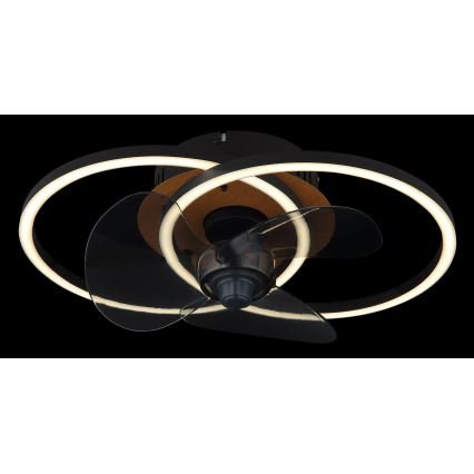 Globo - LED dimmbarer Deckenventilator LED/24W/230V 2700-6500K + Fernbedienung