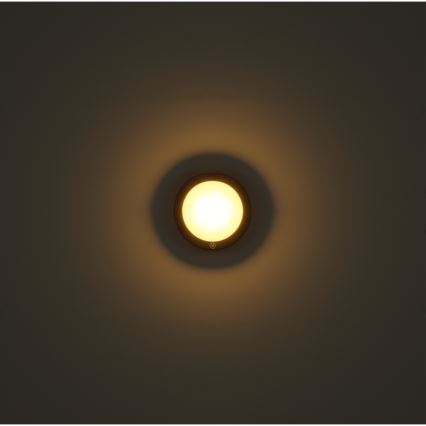 Globo - LED Aufladbare Touch-Wandleuchte LED/1,2W/3,7V Ø 15 cm 1800 mAh Schwarz