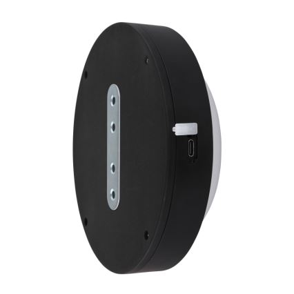 Globo - LED Aufladbare Touch-Wandleuchte LED/1,2W/3,7V Ø 15 cm 1800 mAh Schwarz