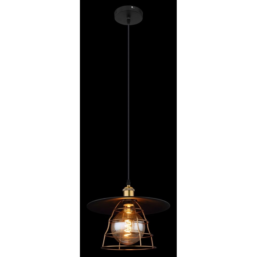 Globo - Hängeleuchte an Seil 1xE27/60W/230V
