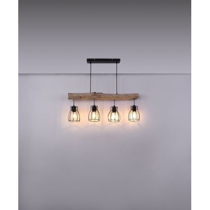 Globo - Hängeleuchte an Kabel 4xE27/40W/230V