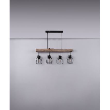 Globo - Hängeleuchte an Kabel 4xE27/40W/230V