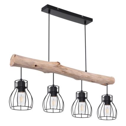 Globo - Hängeleuchte an Kabel 4xE27/40W/230V