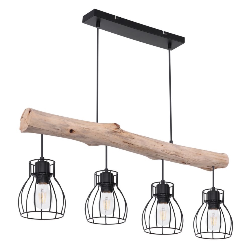 Globo - Hängeleuchte an Kabel 4xE27/40W/230V