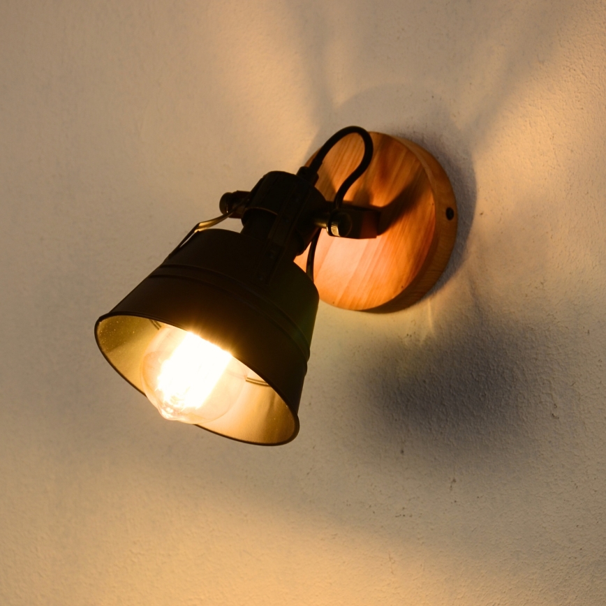 Globo - Wandstrahler 1xE27/60W/230V Tanne