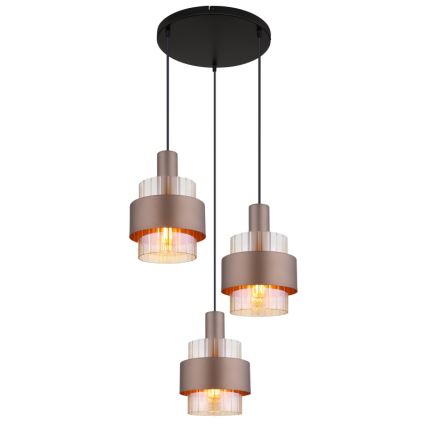 Globo - Hängeleuchte 3xE27/60W/230V d 45 cm