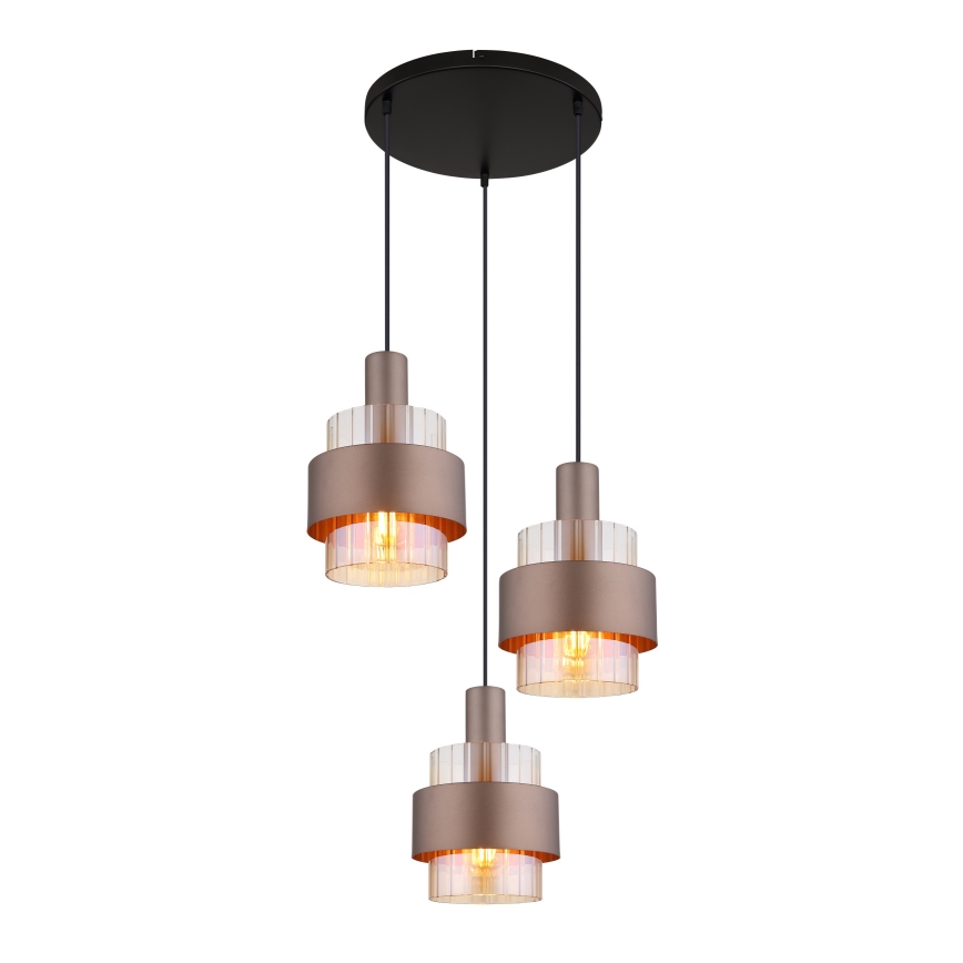 Globo - Hängeleuchte 3xE27/60W/230V d 45 cm