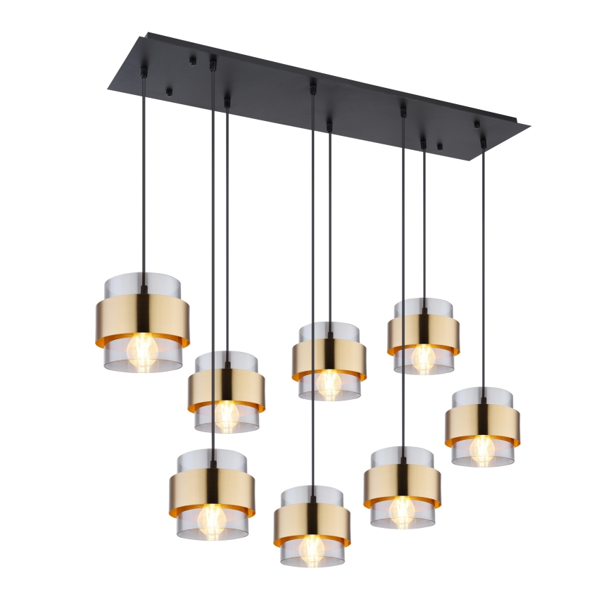 Globo - Hängeleuchte 8xE27/60W/230V