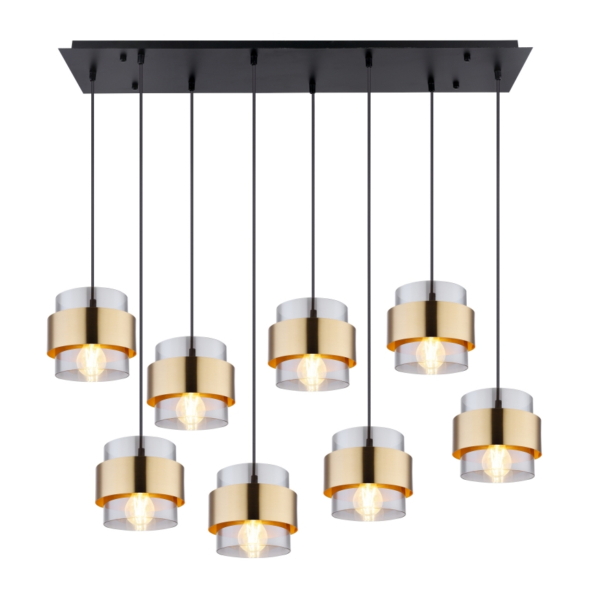 Globo - Hängeleuchte 8xE27/60W/230V