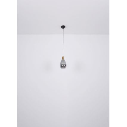 Globo - Deckenleuchte an Kabel 1xE27/40W/230V Messing