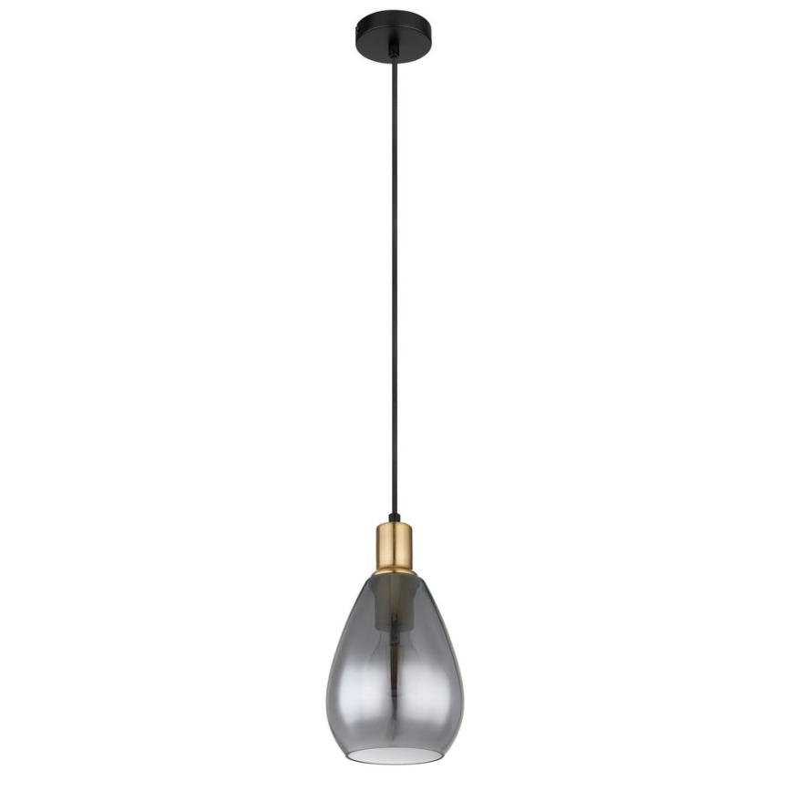 Globo - Deckenleuchte an Kabel 1xE27/40W/230V Messing