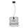Globo 15640H - Pendelleuchte TILLY mit Seilaufhängung, 1x E27/60W/230V, schwarz