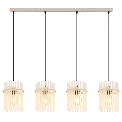 Globo - Pendelleuchte mit Kabelaufhängung 4xE27/60W/230V